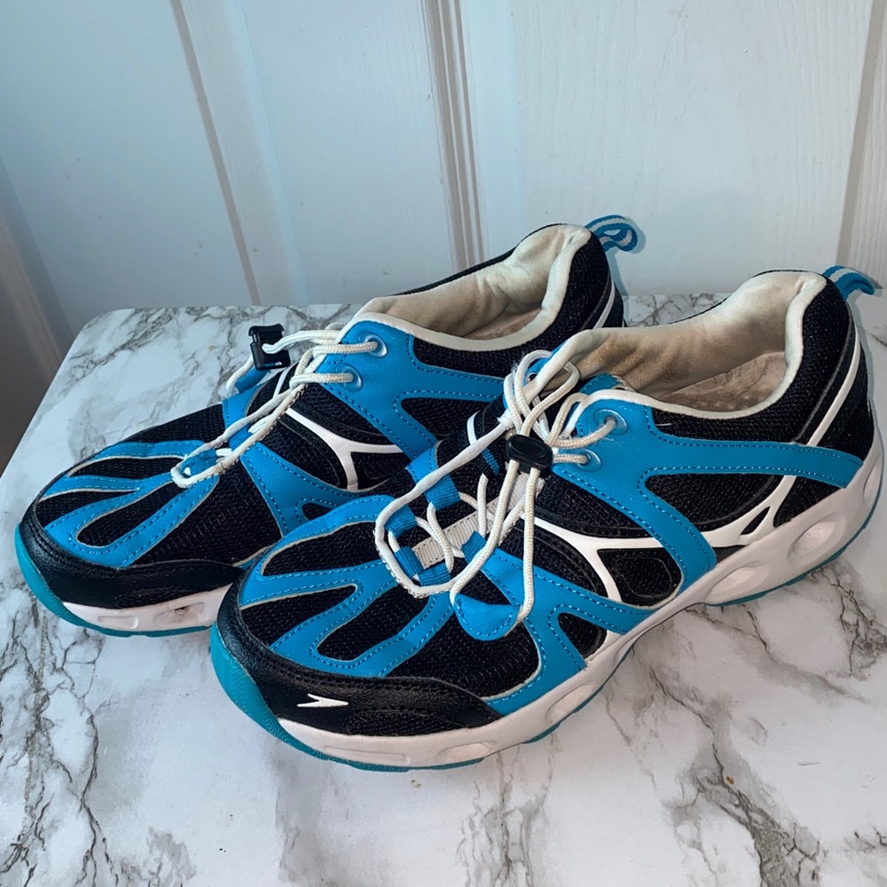 Speedo Aqua Socks Sneakers Women's 8 Hydro Comfort 4.0 Water Shoes Retro Hiking